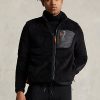 Schwarze Fleecejacken von Ralph Lauren für Herren