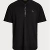 Schwarze Herren Ralph Lauren Custom Slim Fit Performance Jersey T-Shirts