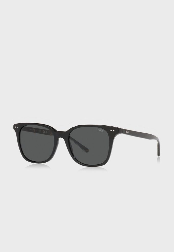 Schwarze Herren-Sonnenbrille „Ralph Lauren 0Ph4187 Wayfarers“