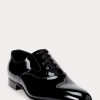 Schwarze Herrenschuhe aus Lackleder von Ralph Lauren Paget