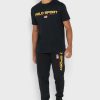 Schwarze Jogginghose mit Ralph Lauren-Logo für Herren