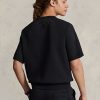 Schwarze Kurzarm-Sweatshirts von Ralph Lauren Polo Sport für Damen