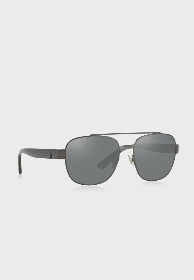 Schwarze Ralph Lauren 0PH3119 Sonnenbrille für Herren