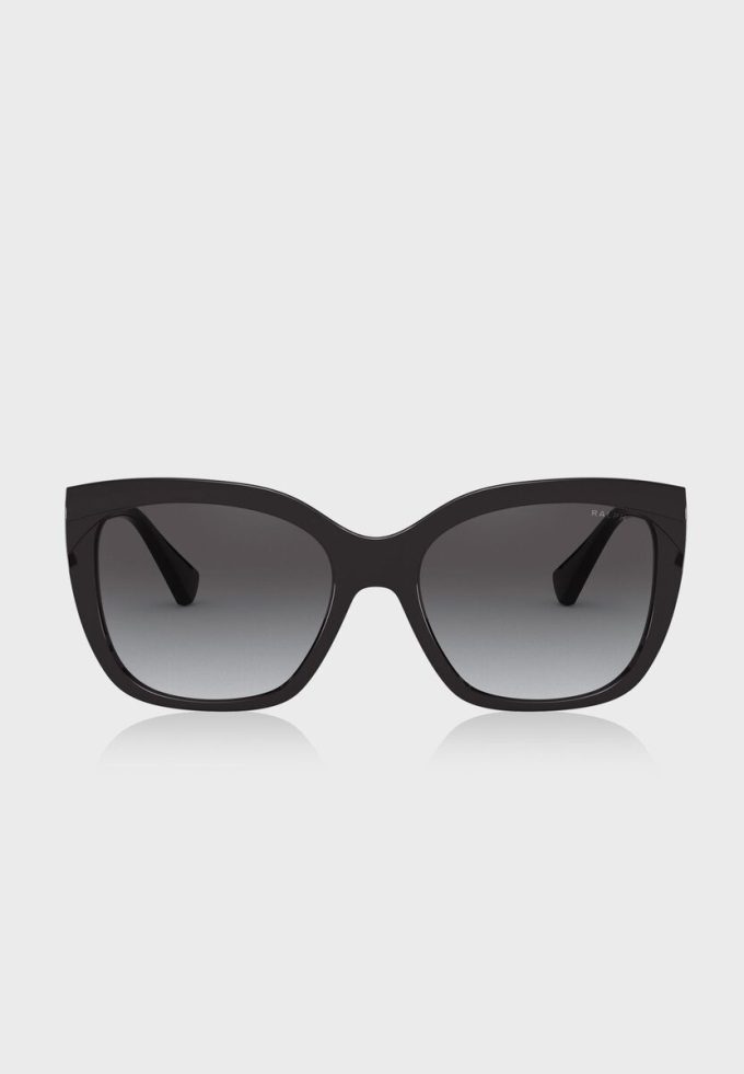 Schwarze Ralph Lauren 0RA5265 Sonnenbrille mit Rahmen für Damen