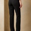Schwarze Ralph Lauren Alandra Stretch-Wollhose für Damen