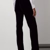Schwarze Ralph Lauren Declynn Samthose für Damen