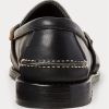 Schwarze Ralph Lauren Edric Pennyloafer aus Leder für Herren