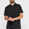 Schwarze Ralph Lauren Essential Poloshirts für Herren