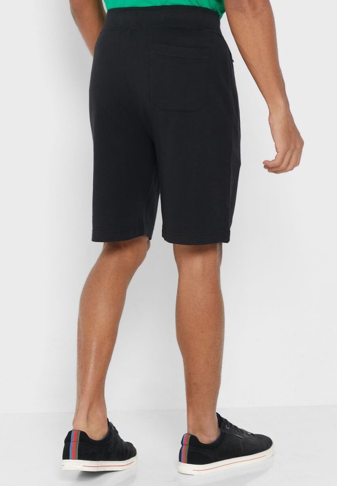 Schwarze Ralph Lauren Essential Shorts für Herren