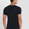 Schwarze Ralph Lauren Essential T-Shirts mit Rundhalsausschnitt für Herren im 2er-Pack