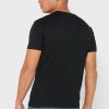 Schwarze Ralph Lauren Essential T-Shirts mit V-Ausschnitt im 2er-Pack für Herren