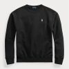 Schwarze Ralph Lauren Fleece-Pullover für Damen