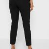 Schwarze Ralph Lauren High Waist Hose für Damen