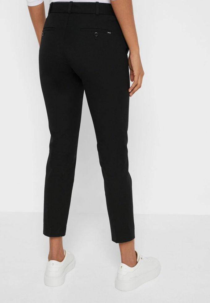 Schwarze Ralph Lauren High Waist Hose für Damen
