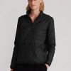 Schwarze Ralph Lauren Hybrid-Sweatshirts mit Viertelreißverschluss für Damen