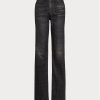 Schwarze Ralph Lauren Kaida Relaxedcut-Jeans für Damen