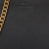 Schwarze Ralph Lauren Mini Sloane Umhängetaschen aus Leder für Damen