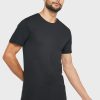 Schwarze Ralph Lauren T-Shirts mit Rundhalsausschnitt im 3er-Pack für Herren