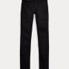 Schwarze Ralph Lauren Tompkins Skinny Jeans für Damen