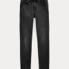 Schwarze Ralph Lauren Tompkins Skinny Jeans für Damen