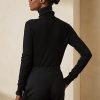 Schwarze Rollkragenpullover aus Kaschmir von Ralph Lauren für Damen