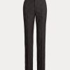 Schwarze Smokinghose „Alaina“ von Ralph Lauren aus Jacquard für Damen
