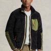 Schwarze winddichte Hybridjacken von Ralph Lauren für Herren