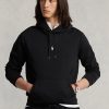 Schwarzer Ralph Lauren Doppelstrick-Hoodie für Herren