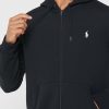 Schwarzer Ralph Lauren Essential Hoodie für Herren
