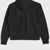 Schwarzer Ralph Lauren-Kapuzenpullover mit Kordelzug und Logo für Damen