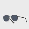 Silberne Ralph Lauren 0Ph3137 Clubmaster Sonnenbrille für Herren