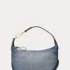 Sunset Indigo Wash/Lauren Damen Ralph Lauren Washed Denim Kleine Kassie Schultertaschen