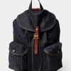 True Indigo Damen Ralph Lauren Denim Rucksack Handtasche