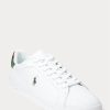 Weiß / Camouflage Herren Ralph Lauren Heritage Court II Sneakers