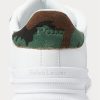 Weiß / Camouflage Herren Ralph Lauren Heritage Court II Sneakers