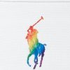 Weiß Multi Damen Ralph Lauren Pride Canvas Handtasche