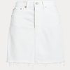 Weiße Bleistiftröcke aus Ralph Lauren Denim für Damen