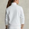 Weiße Fleece-Sweatshirts für Damen von Ralph Lauren Polo Sport