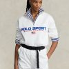 Weiße Fleece-Sweatshirts für Damen von Ralph Lauren Polo Sport