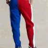 Weiße Fleecehose im Farbblockdesign von Ralph Lauren Polo Sport für Herren