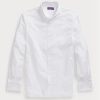 Weiße formelle Popeline-Hemden von Ralph Lauren Keaton für Herren