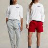 Weiße Herren Ralph Lauren Classic Fit Polo Sport Jersey T-Shirts