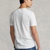 Weiße Herren Ralph Lauren Custom Slim Fit Polo Country T-Shirts