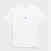 Weiße Herren Ralph Lauren Custom Slim Fit Rundhals-T-Shirts