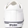 Weiße Herren-Sneakers „Hanford“ von Ralph Lauren aus Leder