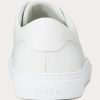 Weiße Herren-Sneakers „Jermain“ von Ralph Lauren aus Leder