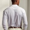 Weiße Poloshirts aus Piqué im Slim Fit von Ralph Lauren für Herren