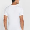 Weiße Ralph Lauren Essential T-Shirts mit Rundhalsausschnitt im 2er-Pack für Herren