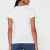 Weiße Ralph Lauren Graphic Rundhals-T-Shirts für Damen
