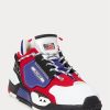 Weiße Ralph Lauren PS200 Sneakers für Herren